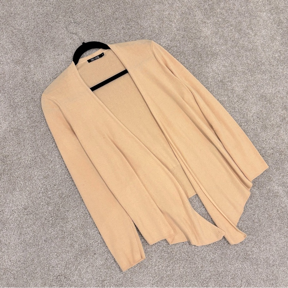 Nic+Zoe tan cardigan (size M)